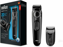 Carica l'immagine nel visualizzatore di Gallery, Regolabarba Braun BeardTrimmer BT3020, Tagliabarba a Batterie