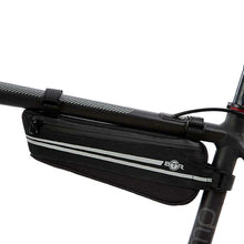 Carica l'immagine nel visualizzatore di Gallery, BTR Borsello da corsa Borsa Triangolare Leggera telaio bici Impermeabile...