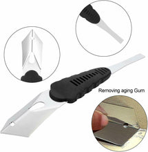 Carica l&#39;immagine nel visualizzatore di Gallery, 3PCS Raschietto rimozione silicone, Kit di attrezzi per calafataggio Attrezzo
