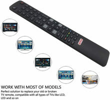 Carica l&#39;immagine nel visualizzatore di Gallery, Telecomando sostitutivo per TCL Thomson 4K UHD smart TV 55EP660, MYHGRC RC802N