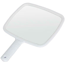 Carica l'immagine nel visualizzatore di Gallery, TRIXES Specchio Portatile - Colore: Bianco - Professionale per Salone