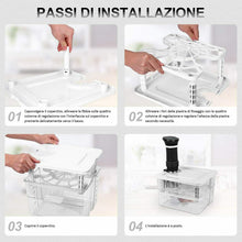 Carica l'immagine nel visualizzatore di Gallery, VPCOK 7 in 1 Sous Vide Contenitore Set 12L con Coperchio Roner Cucina