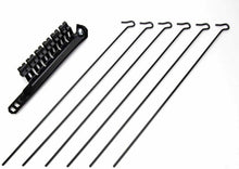 Carica l'immagine nel visualizzatore di Gallery, Stendi biancheria a 6 bracci per stufe a legna e a pellet, Regolabili da 8-13 cm