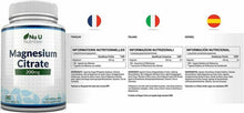 Carica l'immagine nel visualizzatore di Gallery, Magnesio Citrato 200mg | 180 Compresse | Scorta di per...