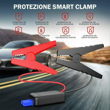 Carica l'immagine nel visualizzatore di Gallery, YABER Avviatore Batteria Auto 800A 12800mAh Emergenza per Rosso