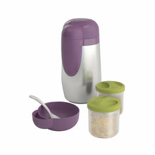Carica l'immagine nel visualizzatore di Gallery, Portapappa Inox Step Up Family Chicco 601810 - Contiene 2 contenitori di cibo