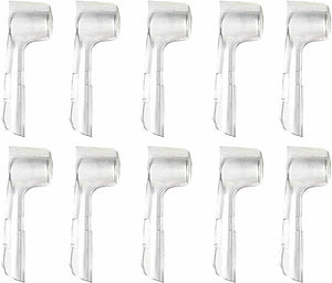 8 x Testine compatibili di ricambio per spazzolino elettrico Oral B + Cappucci