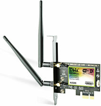 Carica l'immagine nel visualizzatore di Gallery, Scheda Dual Band WiFi 6 con Bluetooth 5.0 WLAN PCIE MU-MIMO latenza ultra bassa