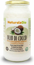 Carica l'immagine nel visualizzatore di Gallery, Olio di Cocco Biologico Extra Vergine 1000 ml. Crudo e Spremuto a Freddo....