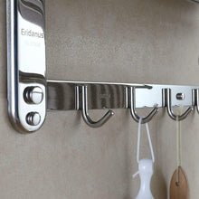 Carica l'immagine nel visualizzatore di Gallery, ERIDANUS Mensola e Portasciugamani da Parete In Acciaio Inox SUS304...