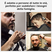 Carica l&#39;immagine nel visualizzatore di Gallery, GHB Tagliacapelli Elettrico Rasoio Set Clipper Capelli, Regolabarba Trimmer...