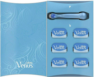 Rasoio da donna Gillette Venus ComfortGlide Spa Breeze + 6 lamette di ricambio