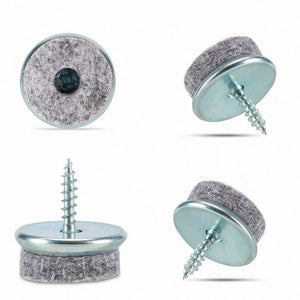 Incutex 20x feltrini sedie da avvitare Ø 22mm per mobili vite...