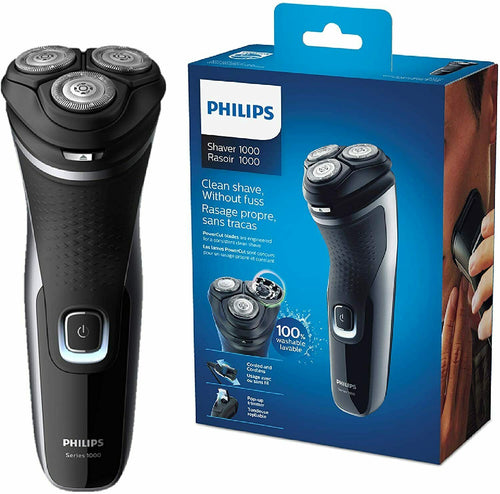 Rasoio elettrico Philips S1332/4 PowerCut + Rifinitore precisione, Testine Flex