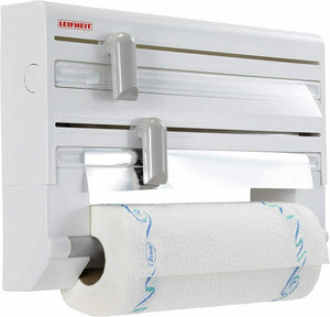 Porta rotoli da parete, Per Alluminio Pellicola e Carta assorbente Tagli precisi