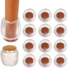 Carica l&#39;immagine nel visualizzatore di Gallery, Tappi per gambe in silicone sedie, piedini sedie adatto 21-25mm