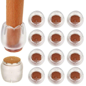 Tappi per gambe in silicone sedie, piedini sedie adatto 21-25mm