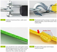 Carica l'immagine nel visualizzatore di Gallery, FIXKIT Cinghia Traino Fuoristrada Auto 12T, Poliestere Heavy Duty Corda...