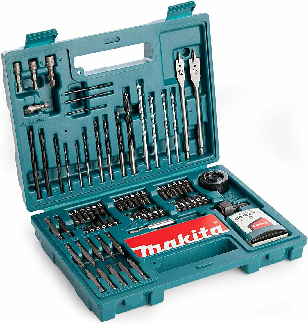 MAKITA set di punte per Trapano/Avvitatore, Valigetta con 100 pezzi