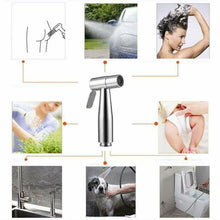 Carica l'immagine nel visualizzatore di Gallery, Spruzzatore ad Alta Potenza, Doccetta a mano per Bidet, Lavandino, Acciaio Inox