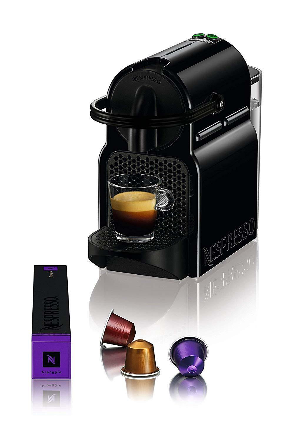 Nespresso Inissia EN80.B macchina per caffè espresso di De'Longhi, + 16 Capsule