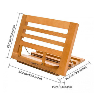 Exerz Supporti per Libri da Cucina/Leggio in Legno Riposo Di - New