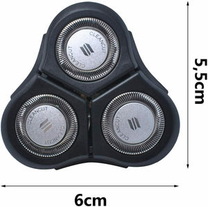 2 x Testine di ricambio per rasoio elettrico compatibile per Philips Norelco RQ1