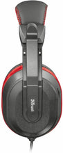Carica l'immagine nel visualizzatore di Gallery, Cuffie gaming Over-Ear Trust Ziva con Microfono a Scomparsa, Ergonomico Nero