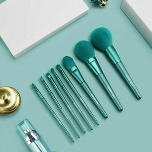 Eigshow Set di pennelli da trucco professionali, cosmetici sintetici, per...