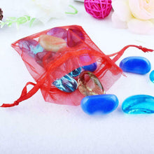 Carica l'immagine nel visualizzatore di Gallery, Gudotra 100pz Sacchetti Bustina Organza Portaconfetti per Nozze 100pz-rosso