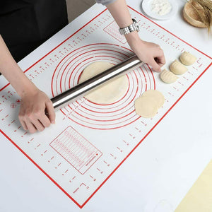 Tappetino grande in silicone da cucina con misurazione, Pasticceria 60 x 40 cm