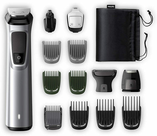 Regola barba e tagliacapelli con 8 pettini PHILIPS MG7720/18, Wet & Dry, 120 min