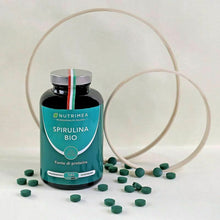 Carica l&#39;immagine nel visualizzatore di Gallery, Nutrimea Spirulina BIO | 540 Compresse Con Proteine Vegetali | Alga It