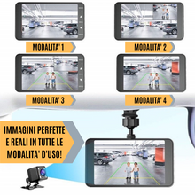 Carica l'immagine nel visualizzatore di Gallery, TELECAMERA AUTO FULL HD 1080P 4.0 DVR CAR DASH CAM CON VIDEO CAMERA RETROMARCIA
