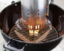 Carica l&#39;immagine nel visualizzatore di Gallery, Camino ciminiera starter per carbone barbecue BBQ, Weber 7416 chimney 57 cm