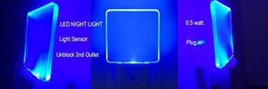 Greenic 2 Pezzi LED Luce Notturna da Presa con Sensore Crepuscolare...