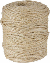 Carica l'immagine nel visualizzatore di Gallery, Cordino in fibra naturale Agipa 13127 Sisal grezzo, Gomitolo da 150 m, Filo