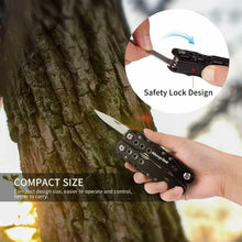 Carica l'immagine nel visualizzatore di Gallery, Pinza Multiuso 14 in 1 Morpilot Multitool in Acciaio Inox Coltellino Svizzero