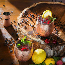 Carica l'immagine nel visualizzatore di Gallery, Wellead Tazza Moscow Mule, 4 tazze in rame ideali per ogni bevanda...