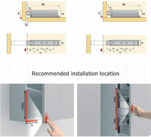 Carica l'immagine nel visualizzatore di Gallery, 10 x Chiusura magnetica per apertura e chiusura ante di mobili armadio, Pulsante