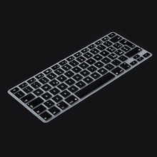 Carica l&#39;immagine nel visualizzatore di Gallery, Italian Copritastiera Silicone Coperchio della Tastiera per MacBook PRO Nero