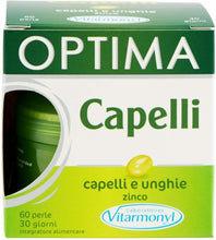 Carica l&#39;immagine nel visualizzatore di Gallery, OPTIMA CAPELLI Vitarmonyl ● Integratore 60 perle ● Fortifica capelli e...