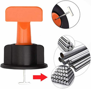Funmo 50PCS piastrelle livellatore distanziatori per piastrelle di livellamento