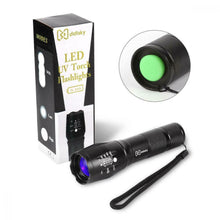 Carica l'immagine nel visualizzatore di Gallery, Didisky Torcia UV LED Lampada 395 NM Ultravioletti Blacklight mano lampada...