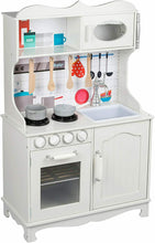 Carica l&#39;immagine nel visualizzatore di Gallery, Kinderplay Cucina Legno Bambini - Grande per Bianca