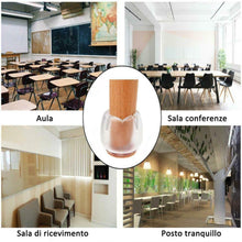 Carica l&#39;immagine nel visualizzatore di Gallery, Tappi per gambe in silicone sedie, piedini sedie adatto 21-25mm