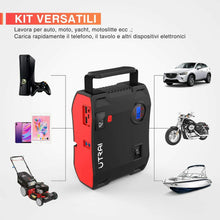 Carica l&#39;immagine nel visualizzatore di Gallery, UTRAI Jstar 5 Avviatore di Emergenza 4 in1 Pompa Aria Auto 150PSI JS 5-IT