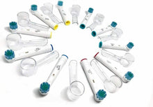 Carica l&#39;immagine nel visualizzatore di Gallery, 8 x Testine compatibili di ricambio per spazzolino elettrico Oral B + Cappucci