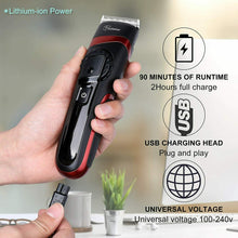 Carica l&#39;immagine nel visualizzatore di Gallery, HATTEKER Tagliacapelli Per Uomo Trimmer Capelli Professionale...