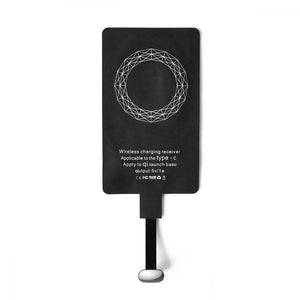 CHOETECH - Ricevitore di Carica Wireless USB C, Universale, Tipo Qi,...